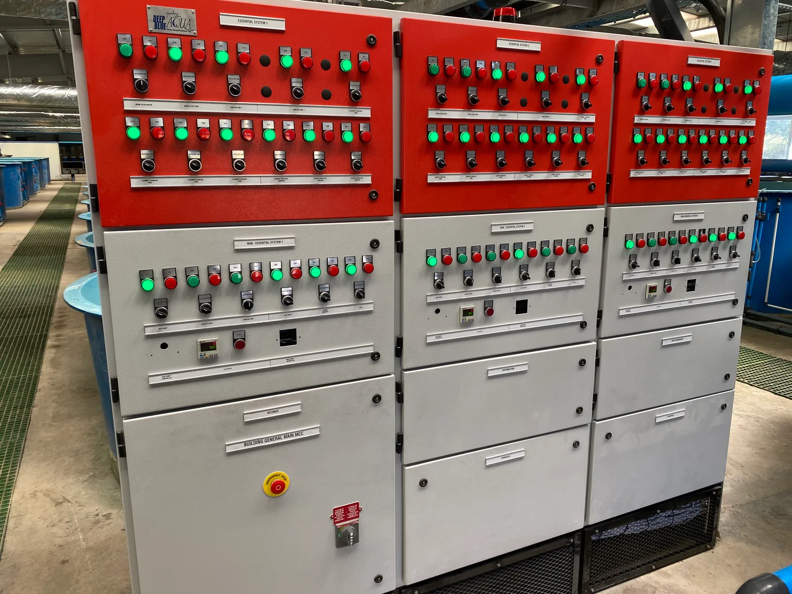 Automated water telemetry and monitoring control panels